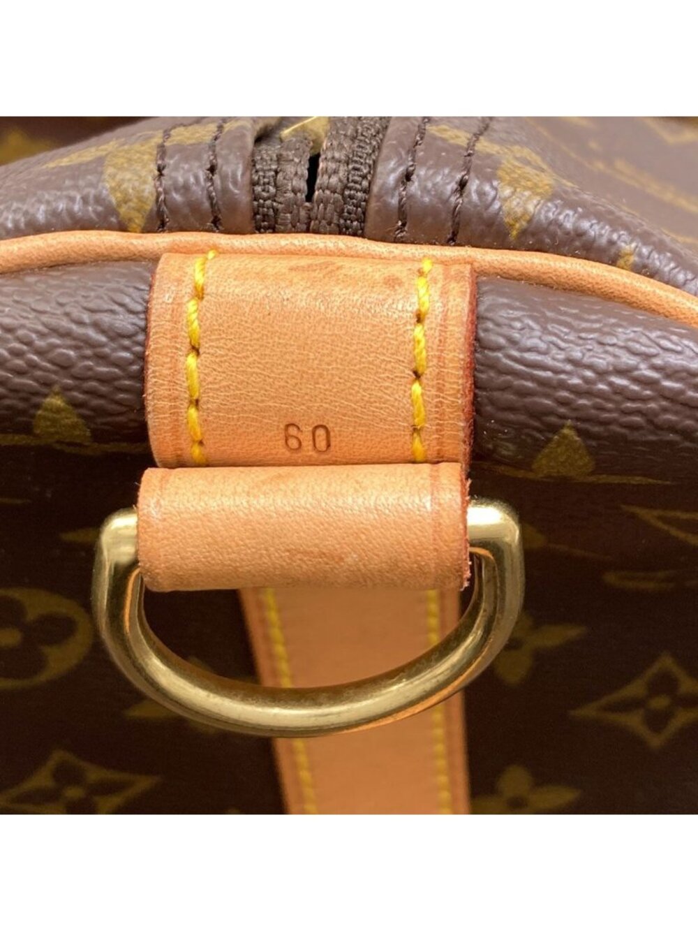 Louis Vuitton Keepall 60 Bandouliere Boston Bag Monogram Canvas - Picture 8 of 15